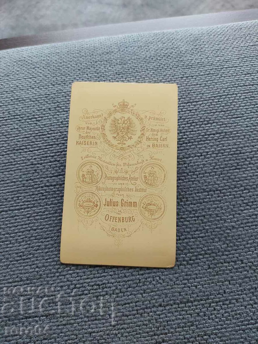 OLD PHOTO - CARDBOARD - XIX CENTURY - 6 OLD PHOTO - CARDBOARD - XIX CENTURY - 6