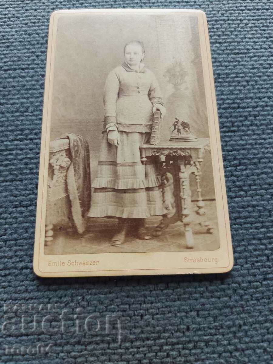 Delivery of OLD PHOTO - CARDBOARD - XIX CENTURY