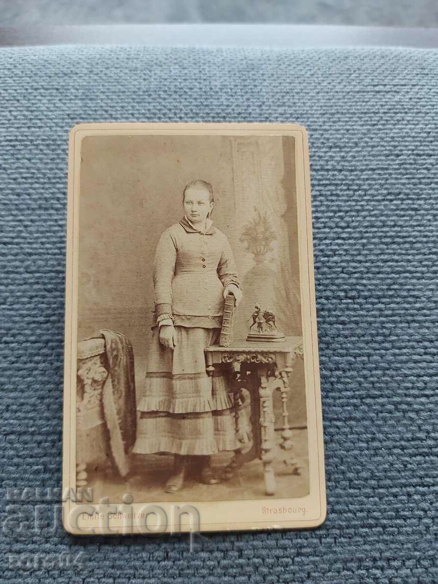 OLD PHOTO - CARDBOARD - XIX CENTURY - 7