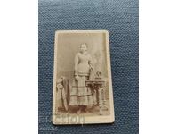 FOTO VECHE - CARTON - SECOLUL XIX