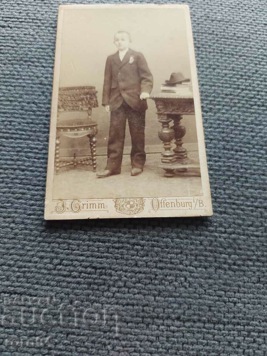 Livrarea FOTO VECHE - CARTON - SECOLUL XIX
