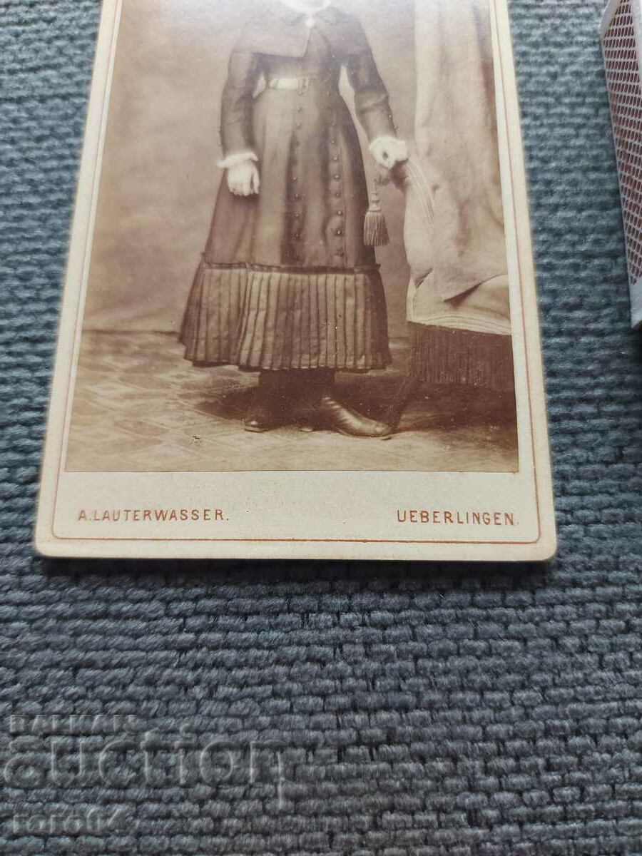 Delivery of OLD PHOTO - CARDBOARD - XIX CENTURY Delivery of OLD PHOTO - CARDBOARD - XIX CENTURY