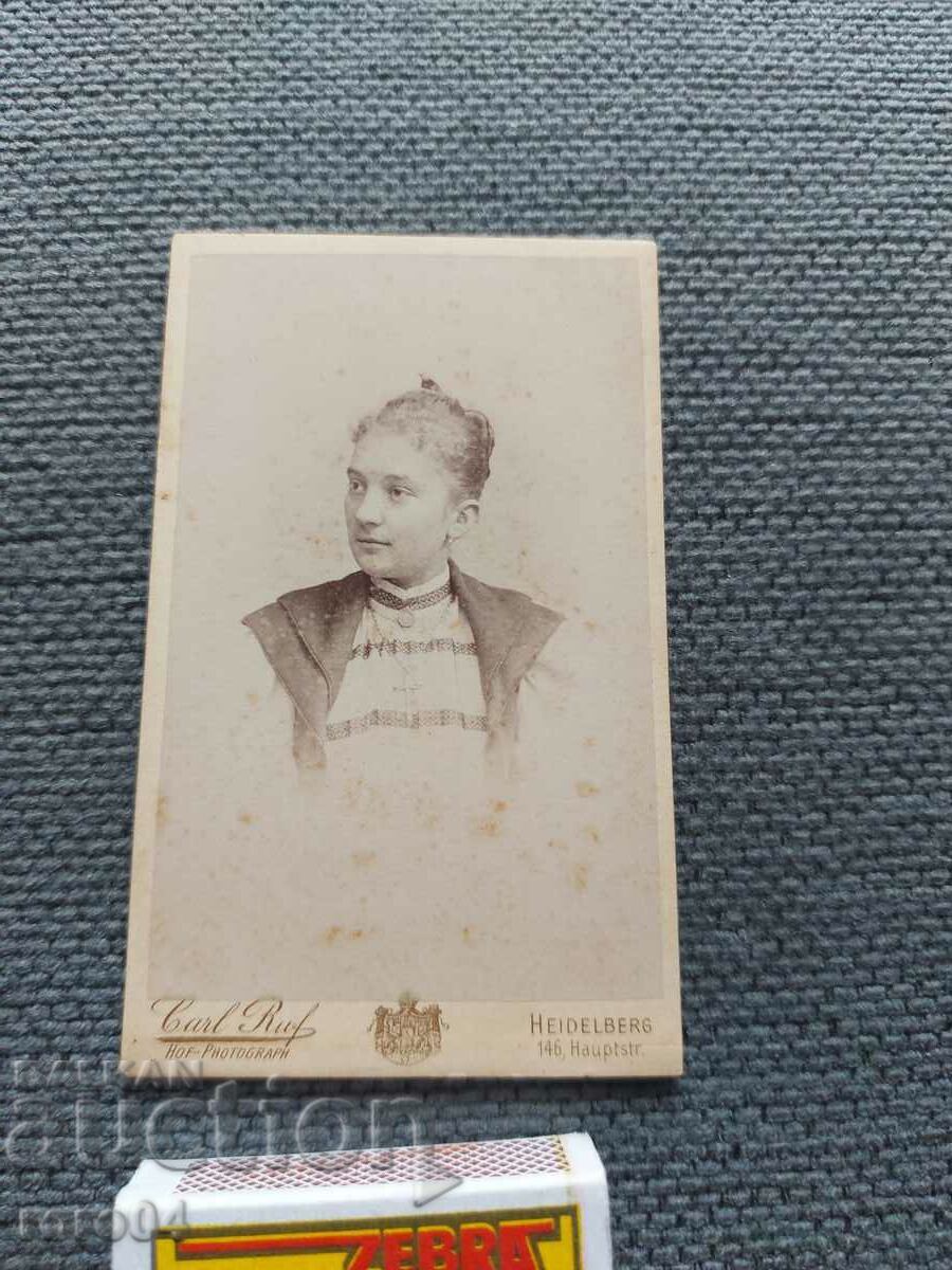 FOTO VECHE - CARTON - SECOLUL XIX cu preț € 8.99 | 17.58 BGN
