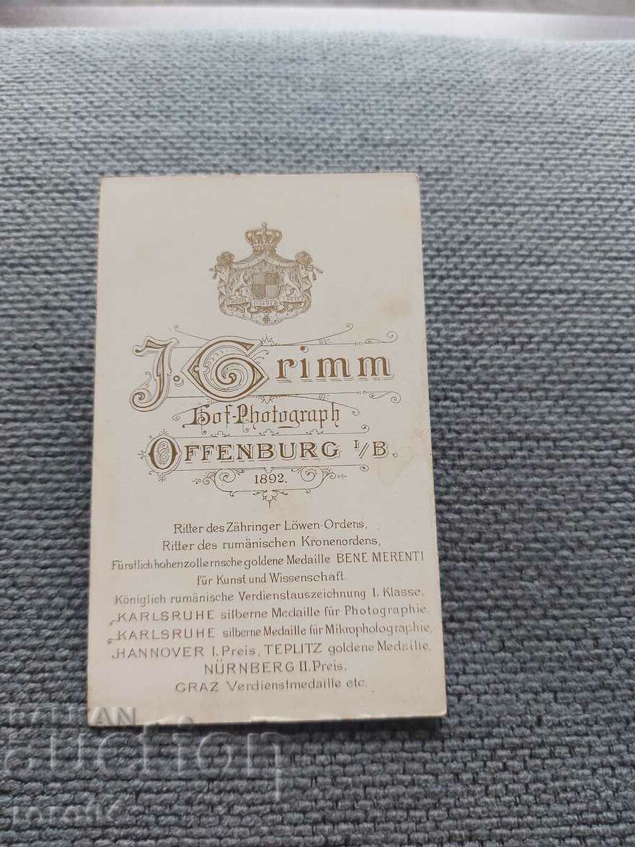 OLD PHOTO - CARDBOARD - XIX CENTURY - 5 OLD PHOTO - CARDBOARD - XIX CENTURY - 5