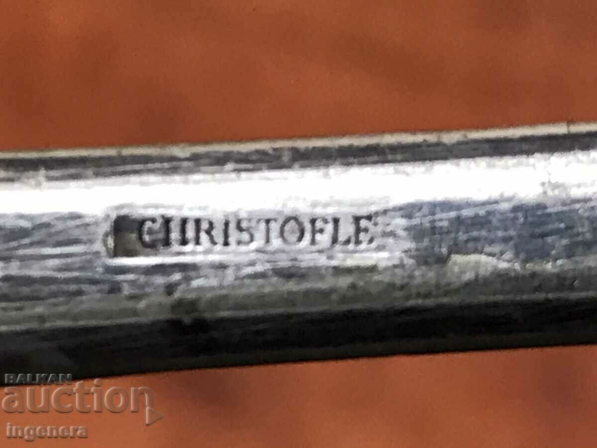 Delivery of SPOON SILVER PLATED Christofle LARGE