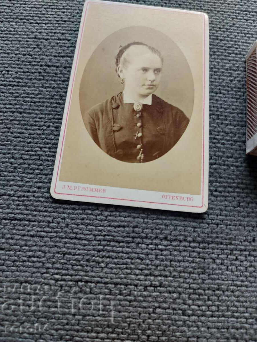 Livrarea FOTO VECHE - CARTON - SECOLUL XIX Livrarea FOTO VECHE - CARTON - SECOLUL XIX