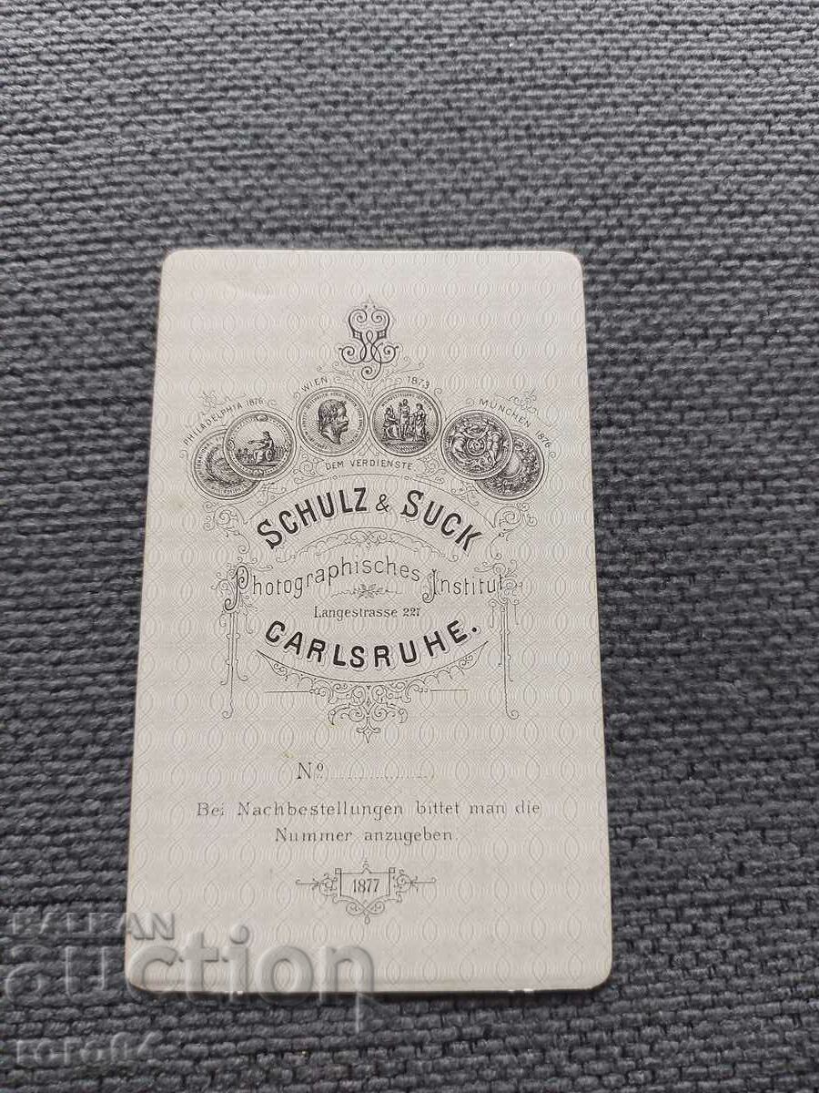 OLD PHOTO - CARDBOARD - XIX CENTURY - 5