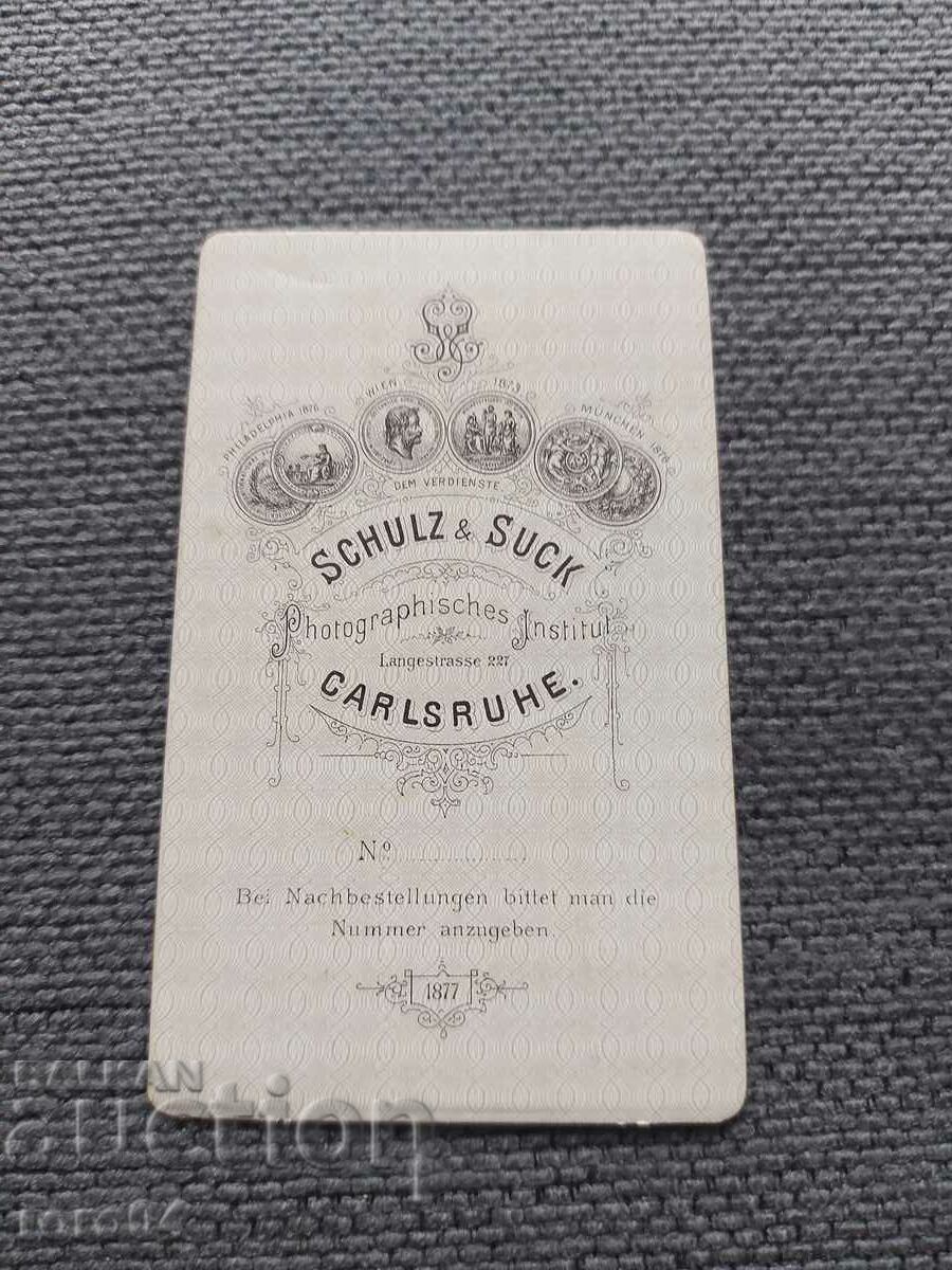 OLD PHOTO - CARDBOARD - XIX CENTURY - 6