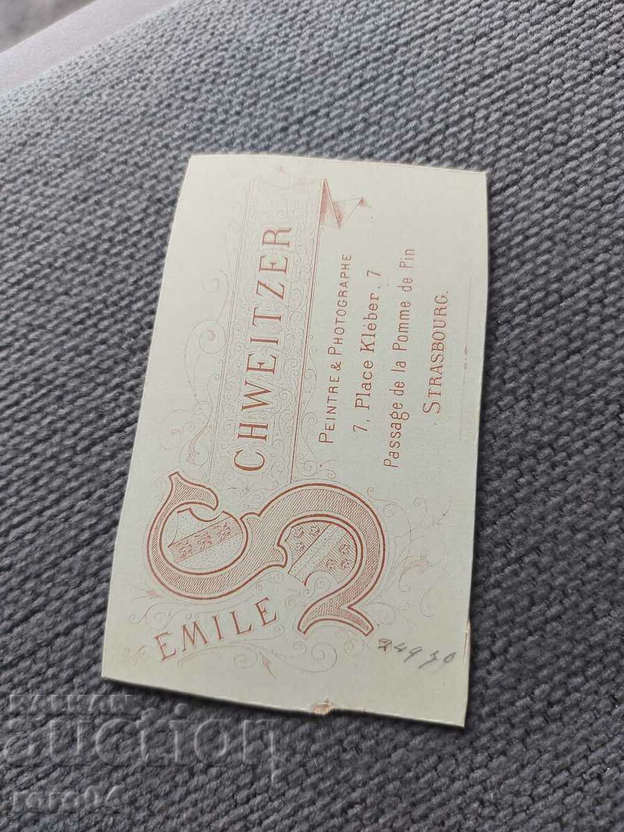 OLD PHOTO - CARDBOARD - XIX CENTURY - 5