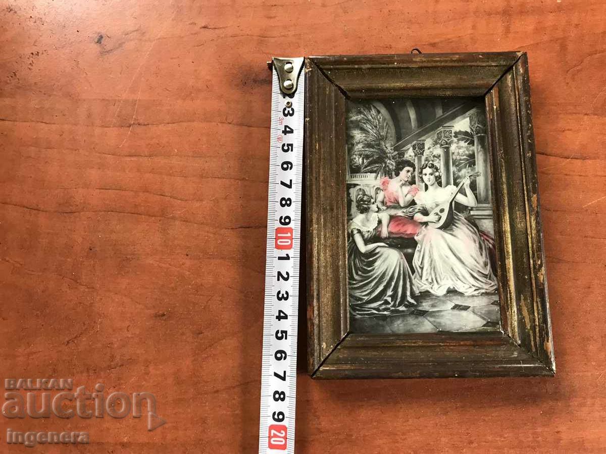PICTURE REPRODUCTION CARD WOOD FRAME DECOR with price 7.00 BGN | € 3.58 PICTURE REPRODUCTION CARD WOOD FRAME DECOR with price 7.00 BGN | € 3.58