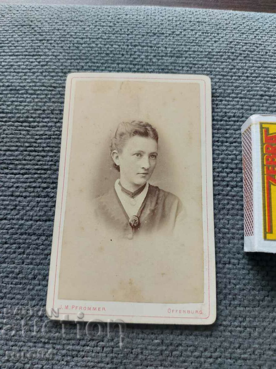 Auction  OLD PHOTO - CARDBOARD - XIX CENTURY