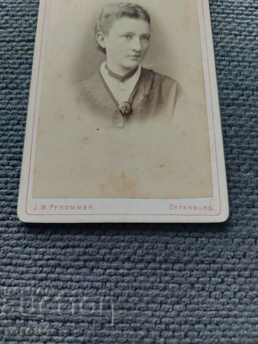 Delivery of OLD PHOTO - CARDBOARD - XIX CENTURY