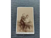 FOTO VECHE - CARTON - SECOLUL XIX