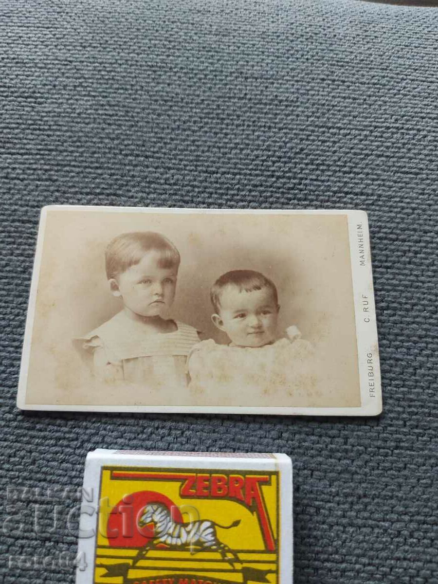 FOTO VECHE - CARTON - SECOLUL XIX cu preț € 9.99 | 19.54 BGN