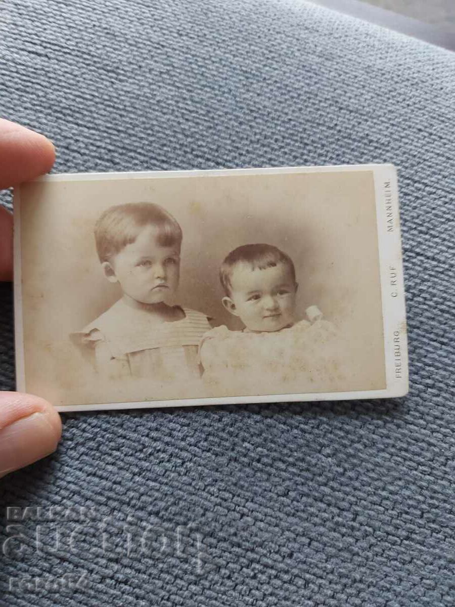 Livrarea FOTO VECHE - CARTON - SECOLUL XIX