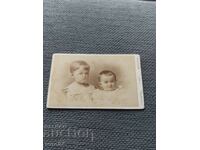 FOTO VECHE - CARTON - SECOLUL XIX