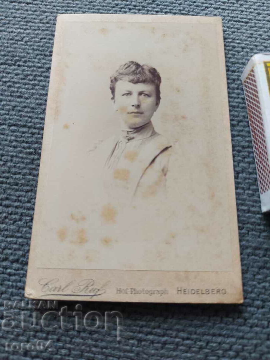 Delivery of OLD PHOTO - CARDBOARD - XIX CENTURY