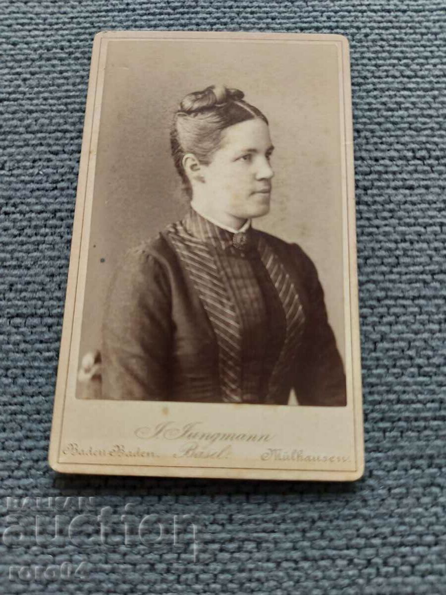 Livrarea FOTO VECHE - CARTON - SECOLUL XIX Livrarea FOTO VECHE - CARTON - SECOLUL XIX