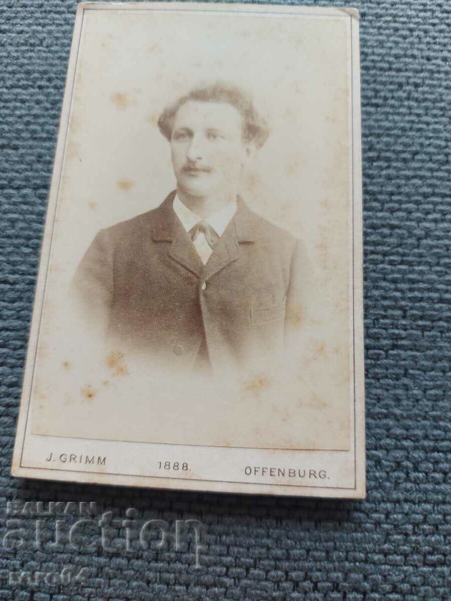 Livrarea FOTO VECHE - CARTON - SECOLUL XIX Livrarea FOTO VECHE - CARTON - SECOLUL XIX