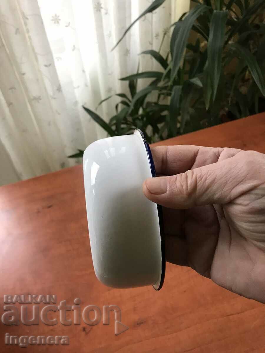 PANICA BOWL ENAMEL DISH FROM 1960 with price 9.00 BGN | € 4.60 PANICA BOWL ENAMEL DISH FROM 1960 with price 9.00 BGN | € 4.60