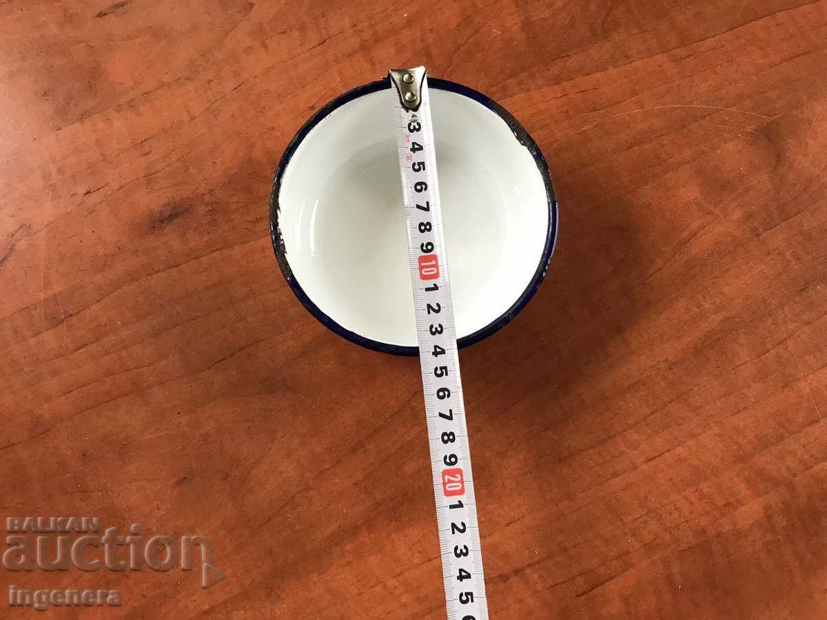 Delivery of PANICA BOWL ENAMEL DISH FROM 1960 Delivery of PANICA BOWL ENAMEL DISH FROM 1960