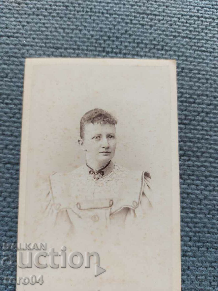 FOTO VECHE - CARTON - SECOLUL XIX - 7 FOTO VECHE - CARTON - SECOLUL XIX - 7