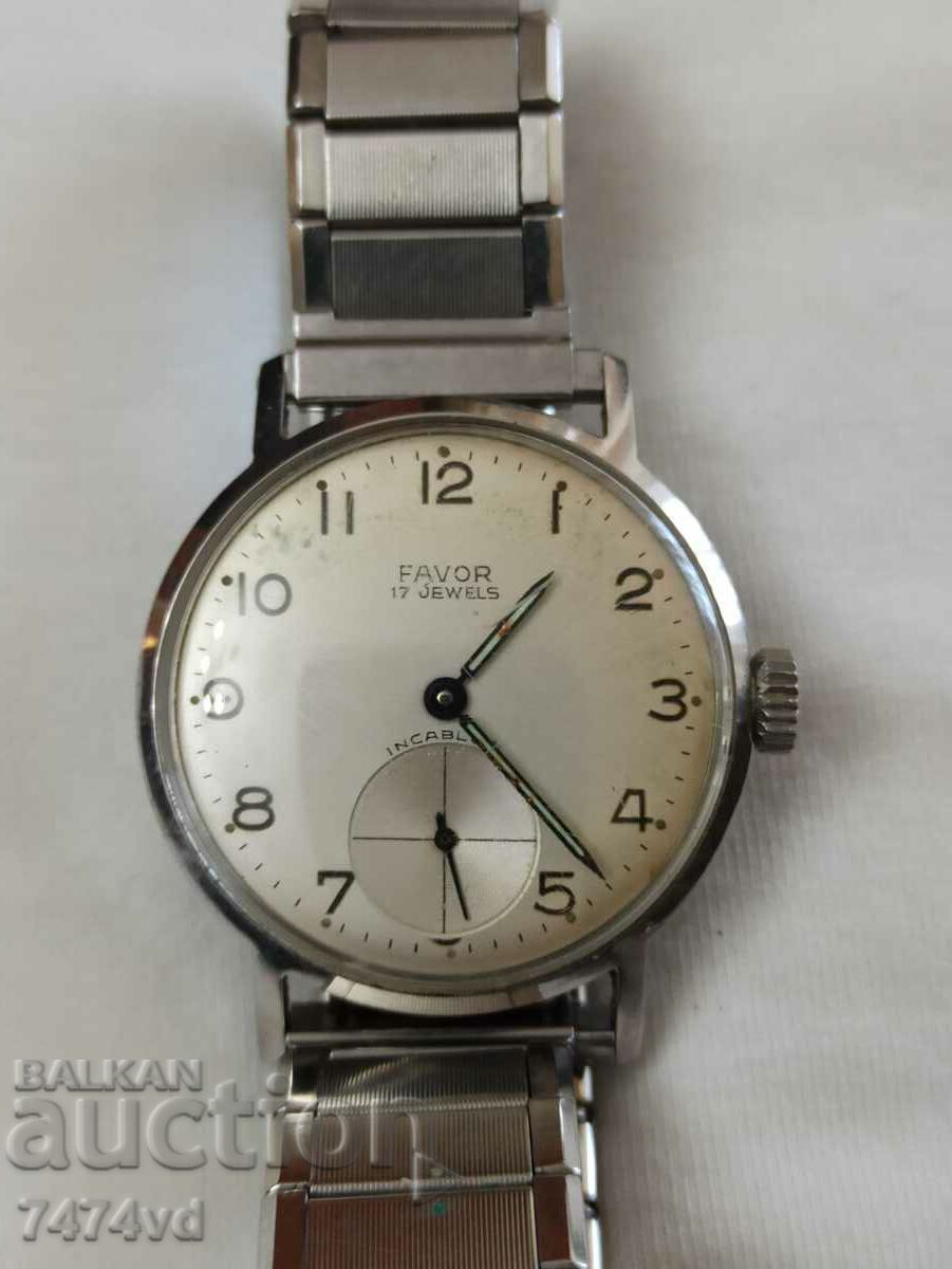 MEN'S WATCH FAVOR 17 STONE with price 100.00 BGN | € 51.13 MEN'S WATCH FAVOR 17 STONE with price 100.00 BGN | € 51.13