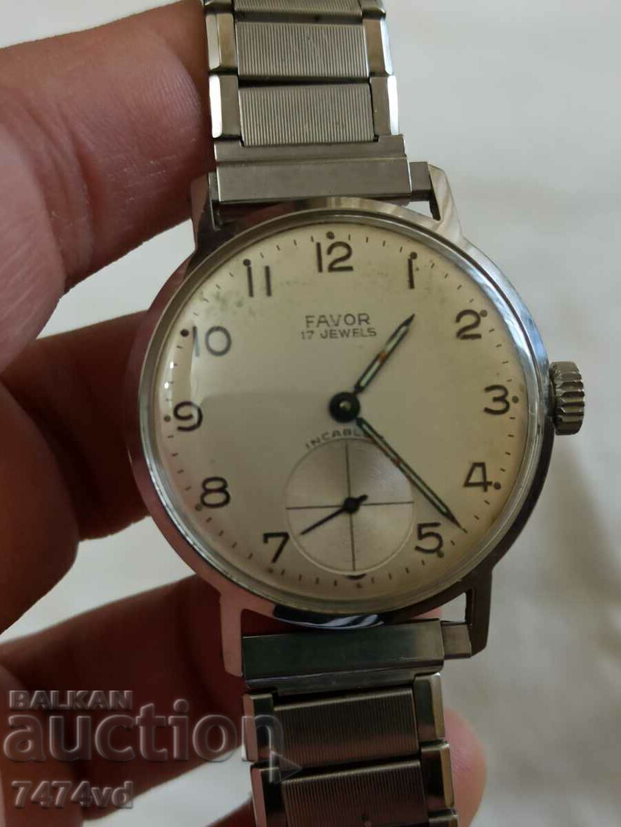 MEN'S WATCH FAVOR 17 STONE - 6 MEN'S WATCH FAVOR 17 STONE - 6