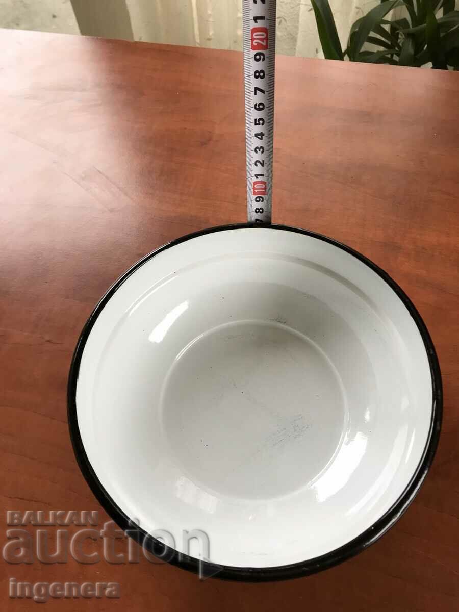 Auction BOWL BOWL PANICA ENAMEL DISH Auction BOWL BOWL PANICA ENAMEL DISH