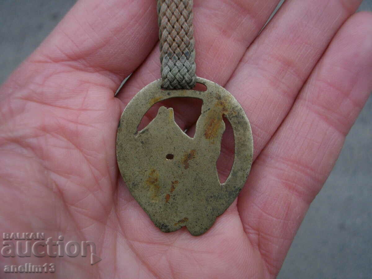 Antique Pocket Watch Fob Horseshoe Clover - 5 Antique Pocket Watch Fob Horseshoe Clover - 5