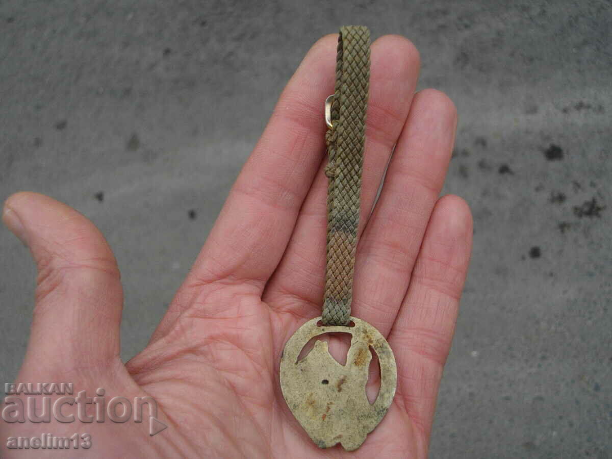 Antique Pocket Watch Fob Horseshoe Clover - 6 Antique Pocket Watch Fob Horseshoe Clover - 6