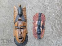 Wooden African masks