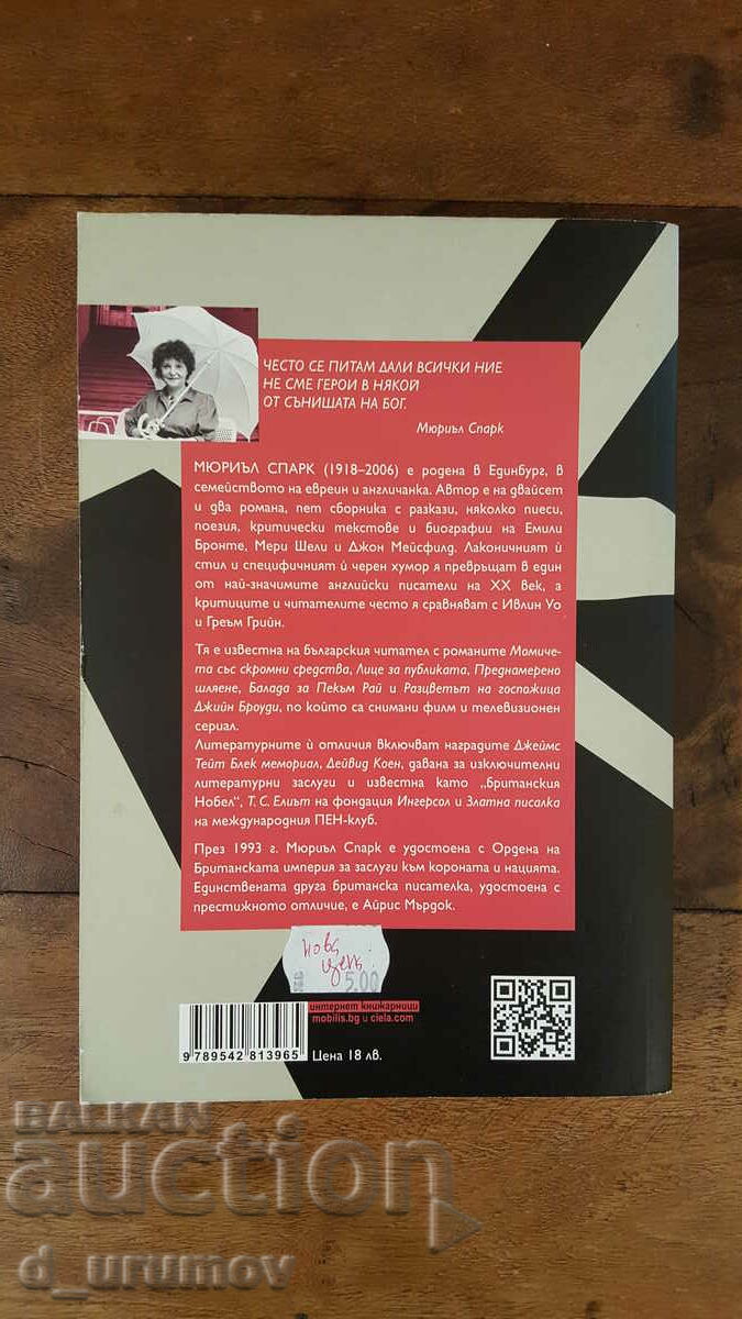 Portobello Road - Muriel Spark with price 7.00 BGN | € 3.58 Portobello Road - Muriel Spark with price 7.00 BGN | € 3.58