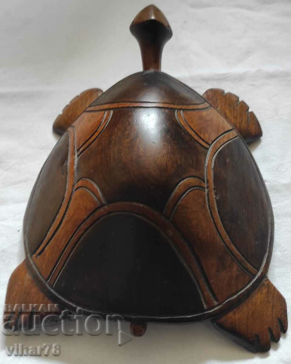 TURTLE WOODEN FIGURE with price 119.99 BGN | € 61.35 TURTLE WOODEN FIGURE with price 119.99 BGN | € 61.35