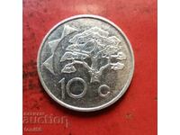 Намибия 10 цента 1993