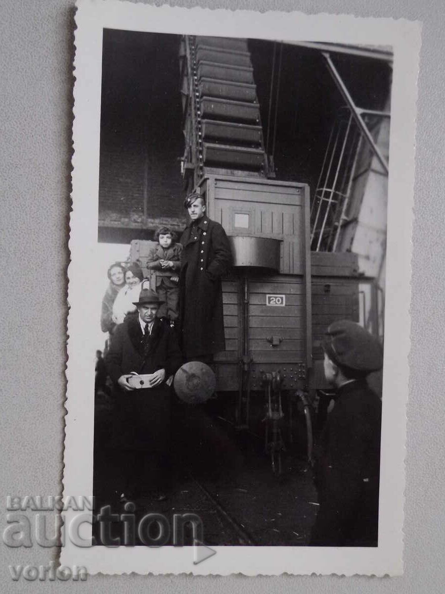 Photo Mining machine, Pernik - 30-40s of the 20th century.