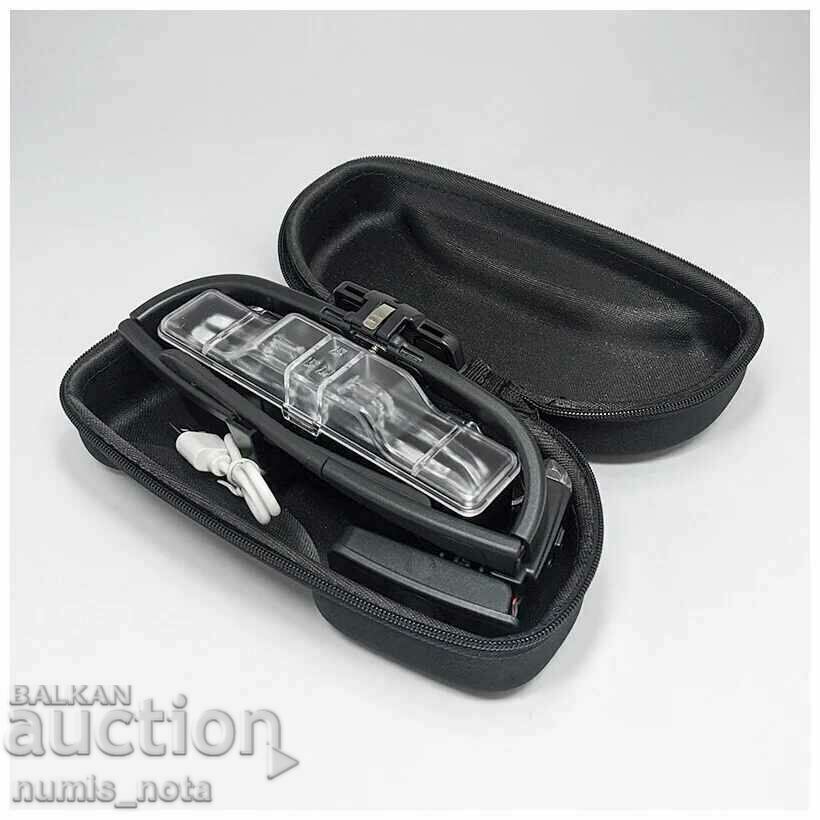 Auction  Jewellery, numismatic magnifying glasses with replaceable magnifiers