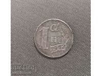Olanda - 1 cent, 1942