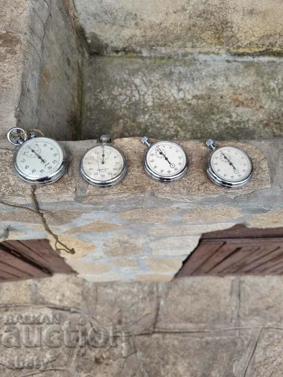Clocks. Russian stopwatches