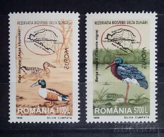 România 1999 Europa CEPT Faună / Animale / Păsări MNH