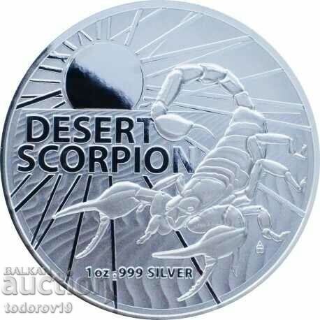 1 ουγκιά Silver Desert Scorpion 2022