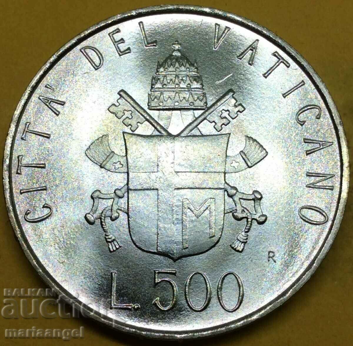 500 Lire 1981 Argint Vatican
