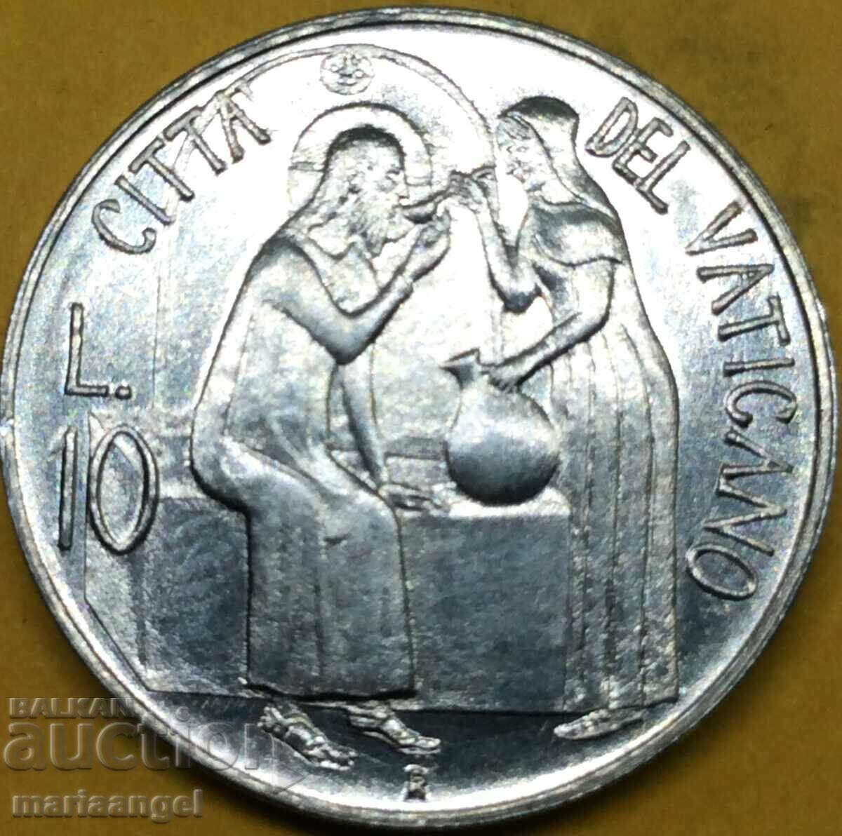 10 lira 1981 Vatican