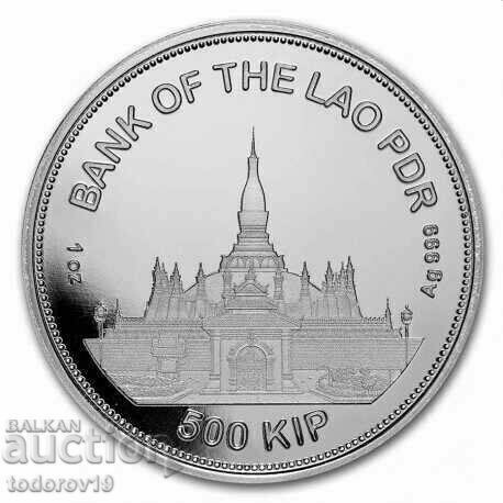 2022 Laos Panther Tigris Silver Coin 1 oz with price 134.99 BGN | € 69.02 2022 Laos Panther Tigris Silver Coin 1 oz with price 134.99 BGN | € 69.02