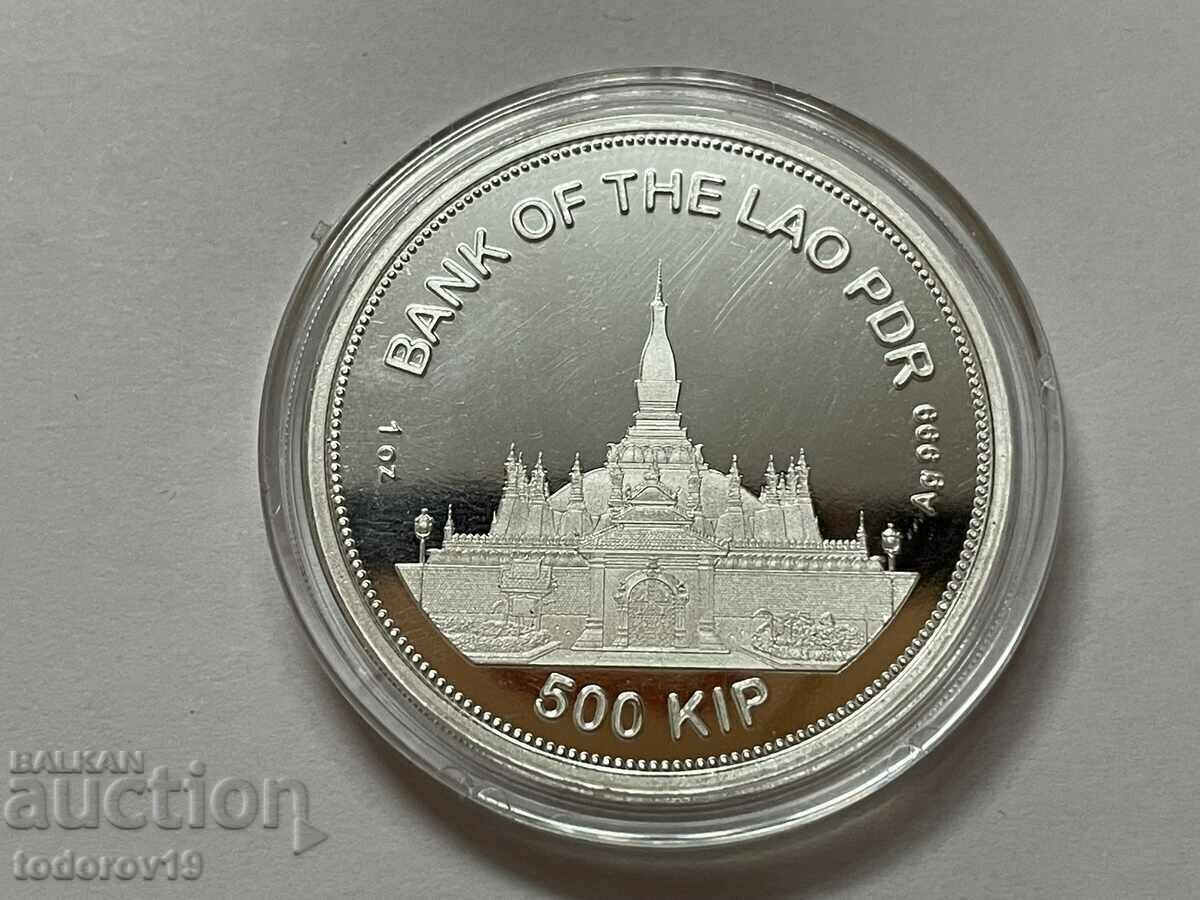 Delivery of 2022 Laos Panther Tigris Silver Coin 1 oz Delivery of 2022 Laos Panther Tigris Silver Coin 1 oz