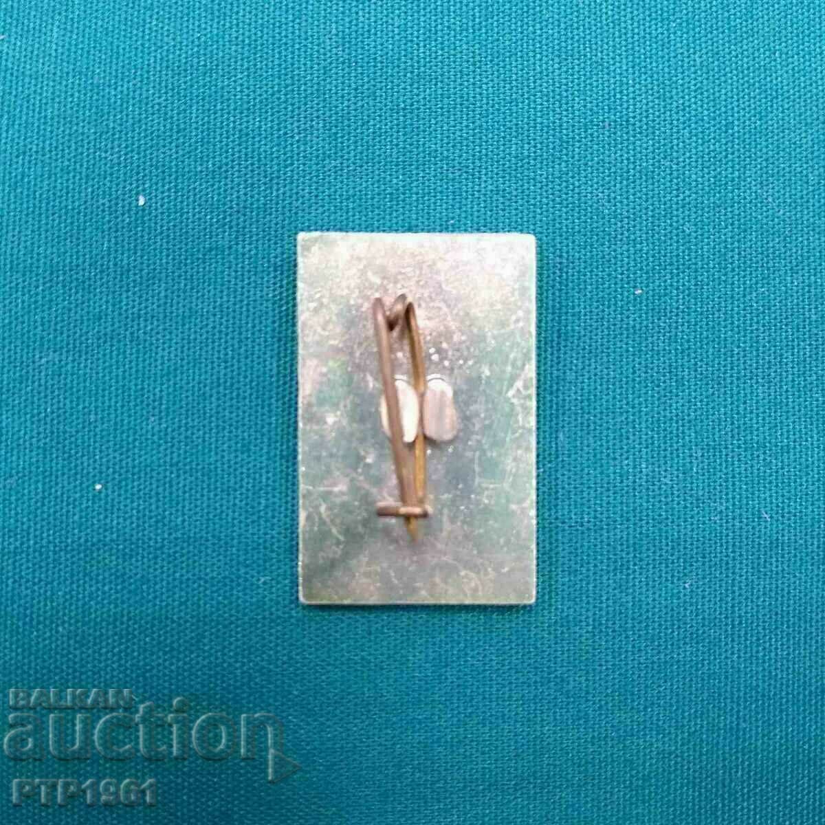 literature badge with price 1.00 BGN | € 0.51