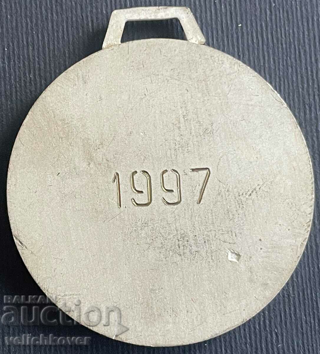 34396 Bulgaria silver medal Bulgarian Karate Federation 97 with price 15.00 BGN | € 7.67 34396 Bulgaria silver medal Bulgarian Karate Federation 97 with price 15.00 BGN | € 7.67