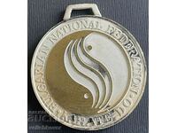 34396 България сребърен медал Българска федерация Карате 97г