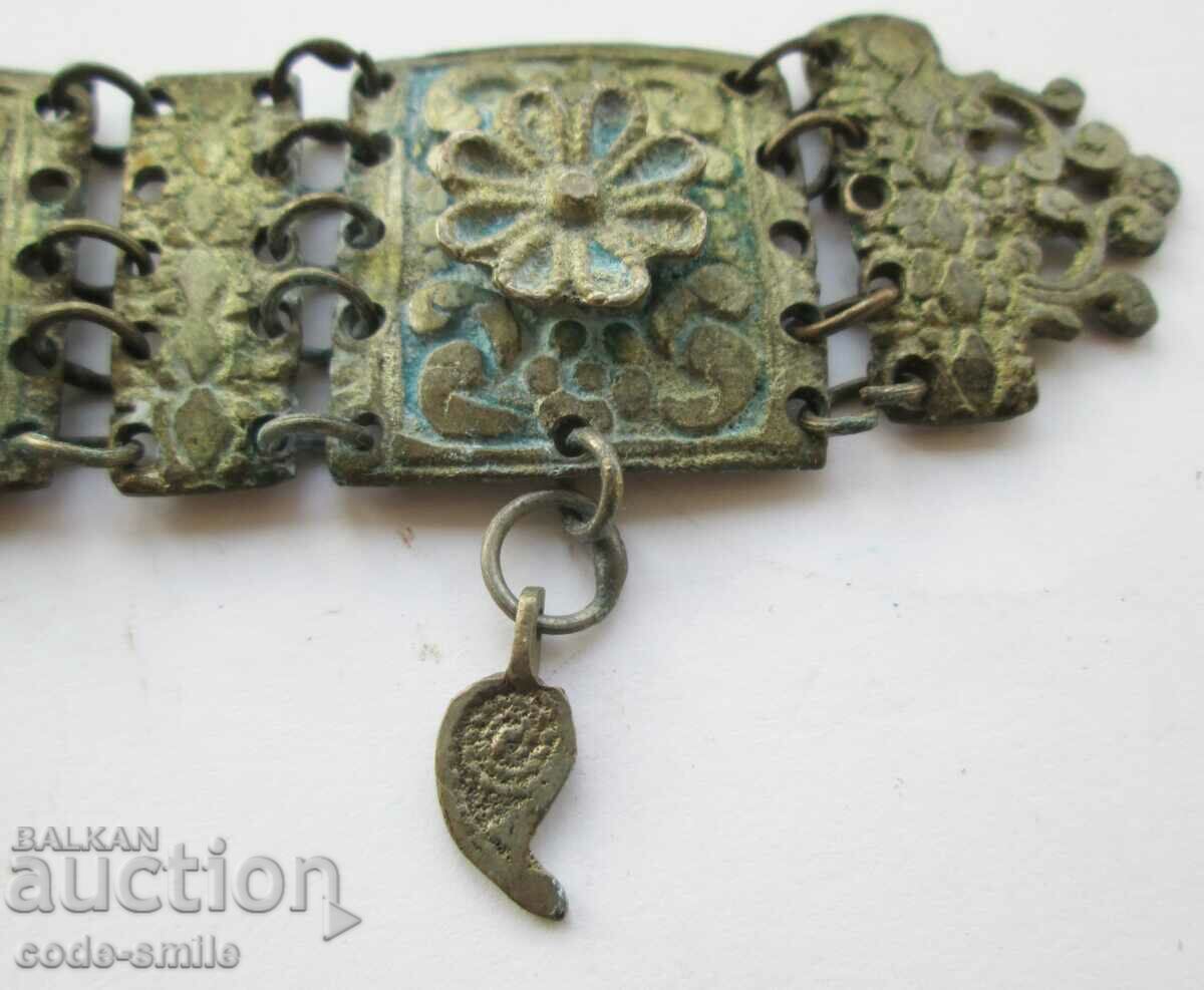 Παράδοση Παλιό αντίκες αναγεννησιακό αναγνώστη κοσμημάτων ασημένιο χτύπημα