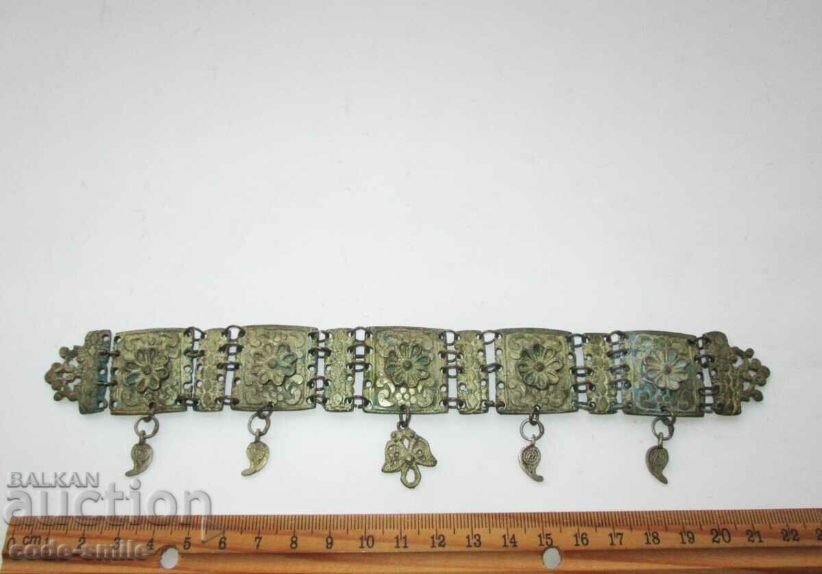 Παλιό αντίκες αναγεννησιακό αναγνώστη κοσμημάτων ασημένιο χτύπημα - 5